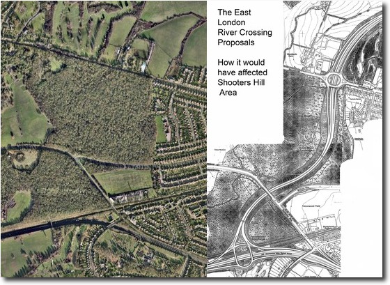 proposed east london river crossing trunk road