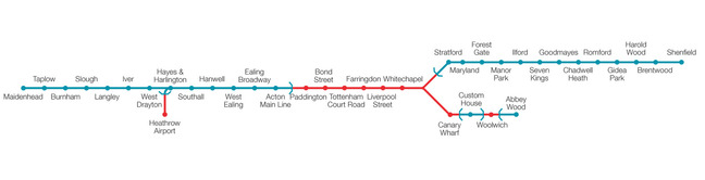 crossrail map crossrail route map