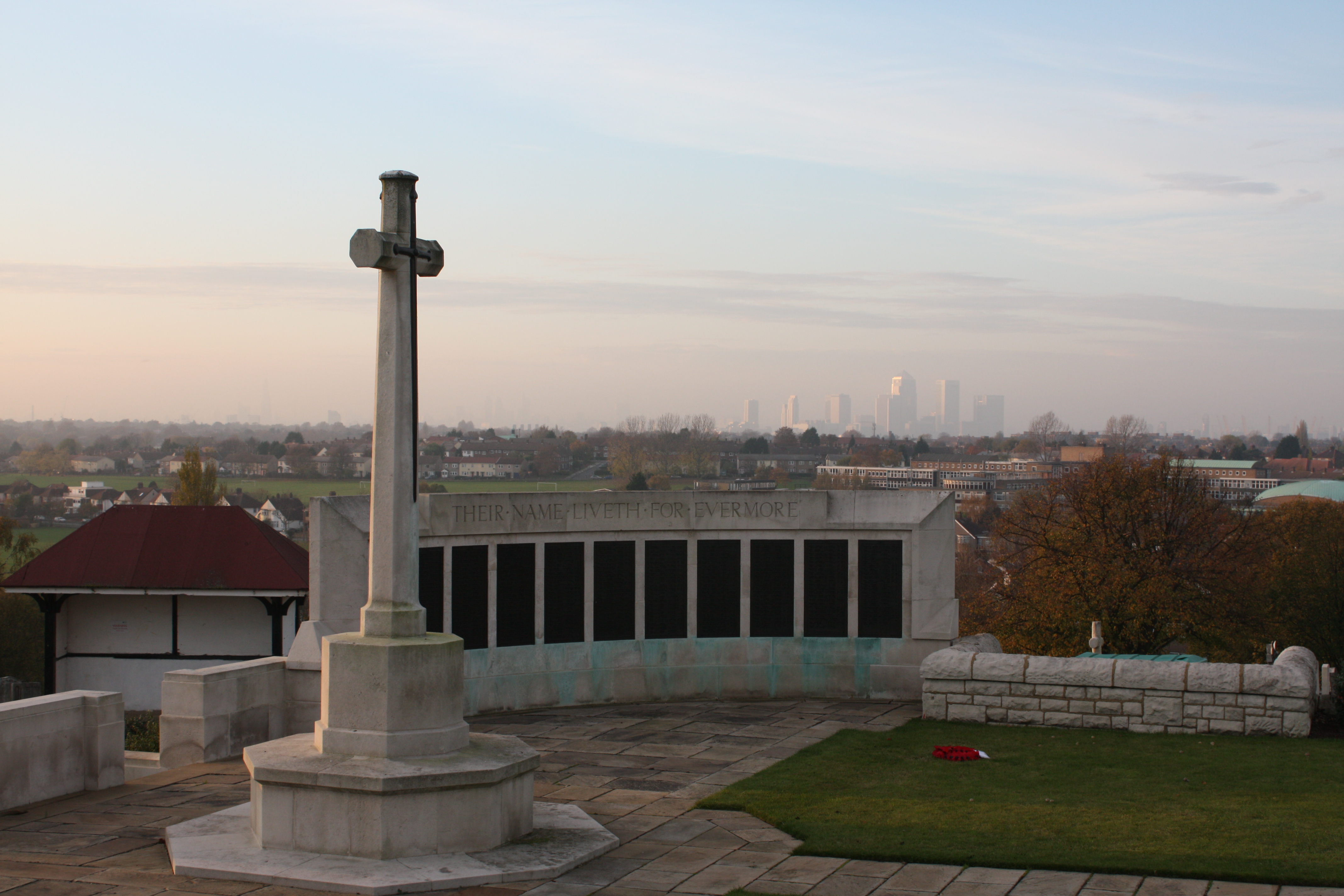 Memorial at Heroes' Corner, Greenwich Cemetery