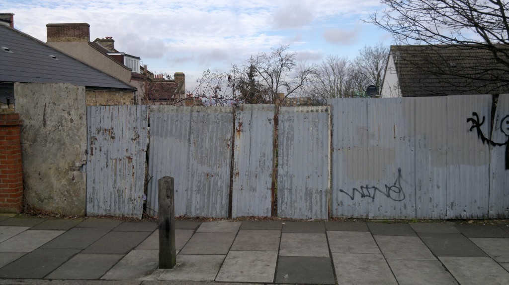 Possible site of two houses in Nithdale Road