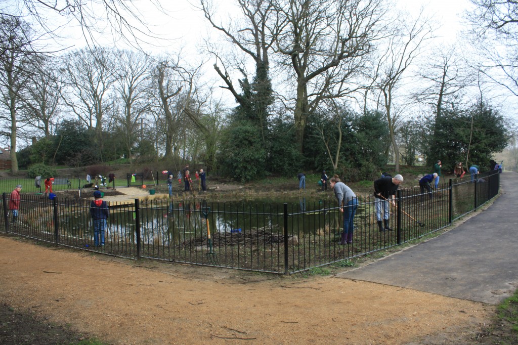 Eaglesfield Park Lilly Pond March 2012