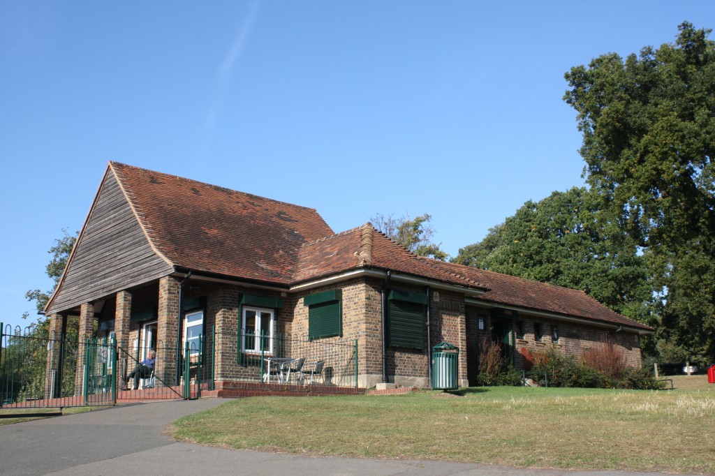 Oxleas Cafe - Proposed Site of a Rapier Missile Battery