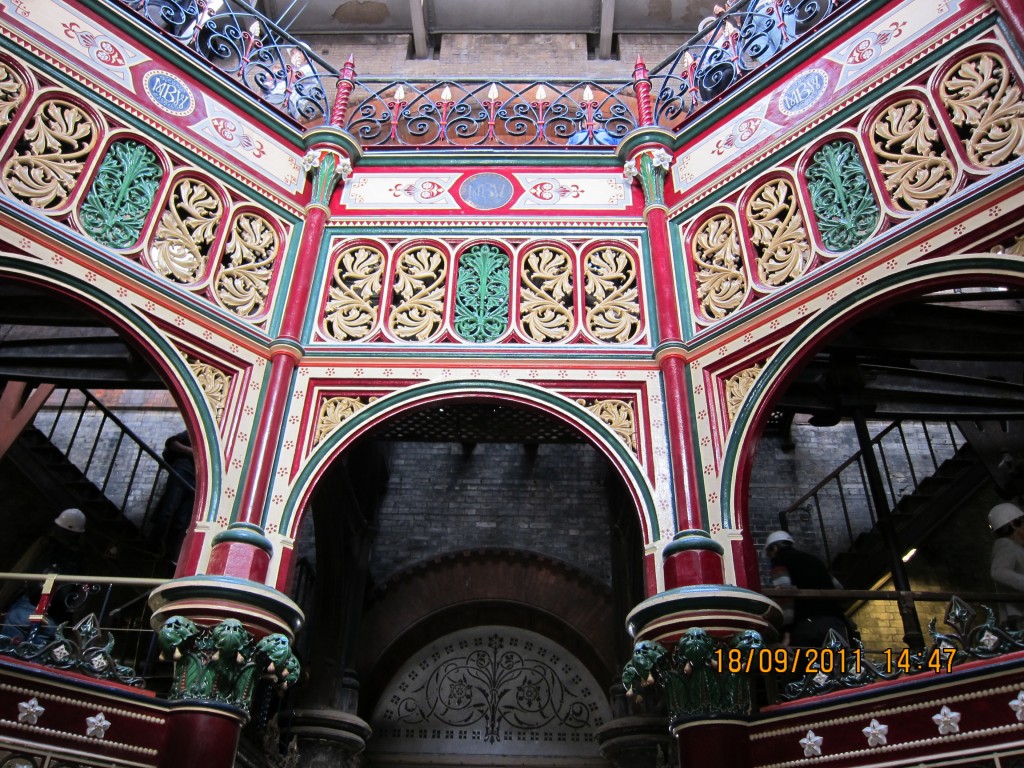 Decorative Ironwork in the Octagon at the Crossness Pumping Station