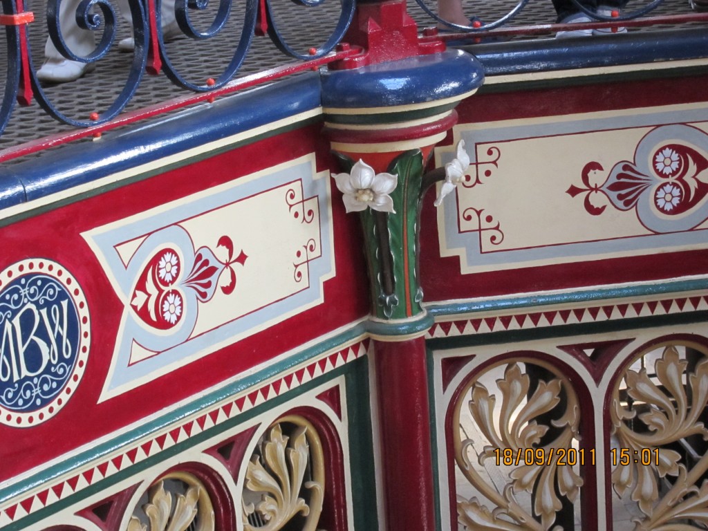 Detail of ironwork at Crossness Pumping Station