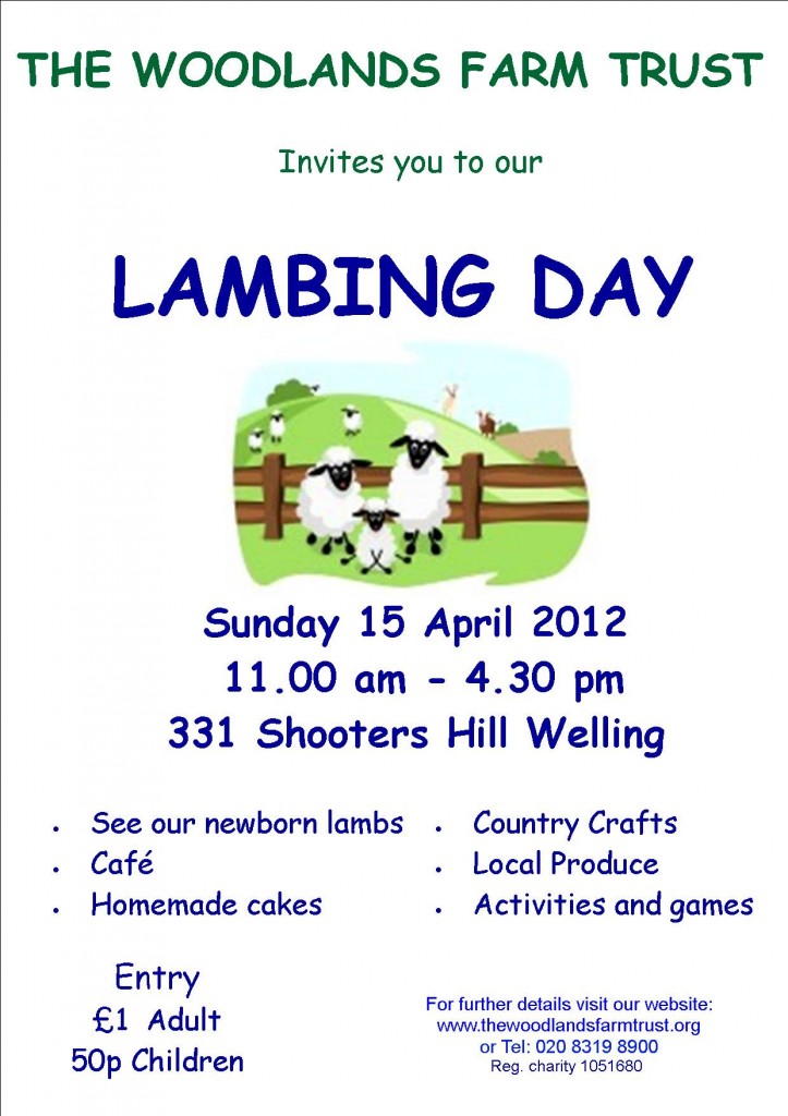 Lambing Day 2012 Poster