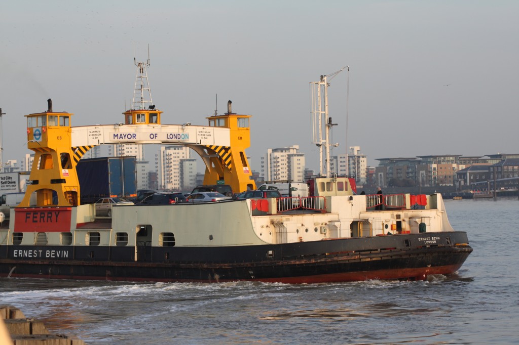 Woolwich Free Ferry Ernest Bevin