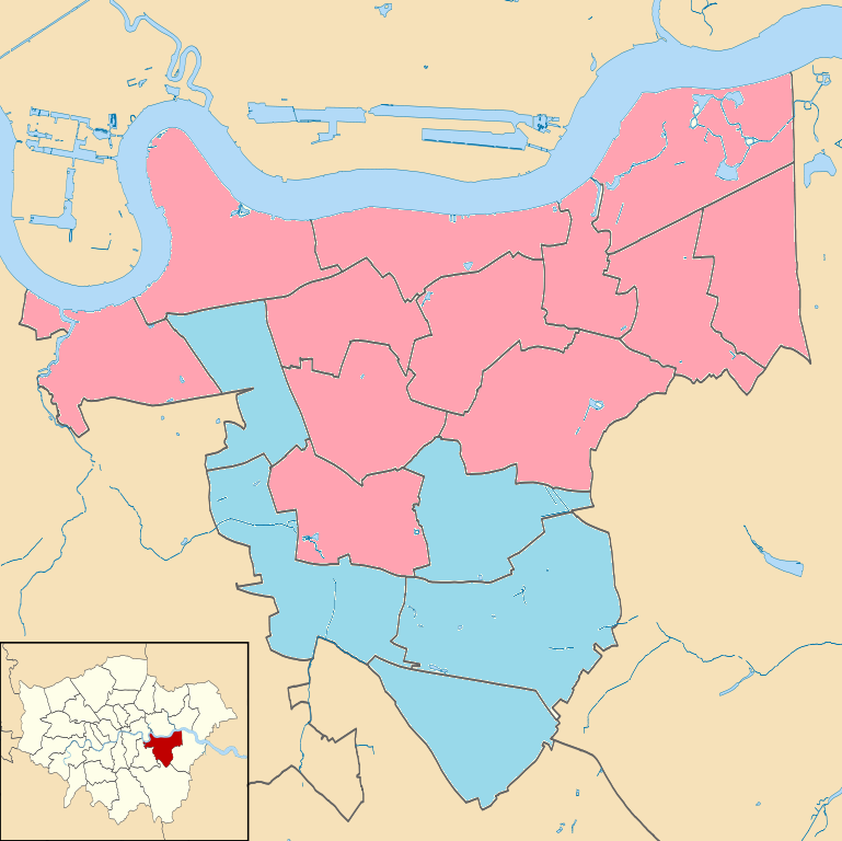 2008 Constituency London Assembly Member Elections Greenwich Ward Map