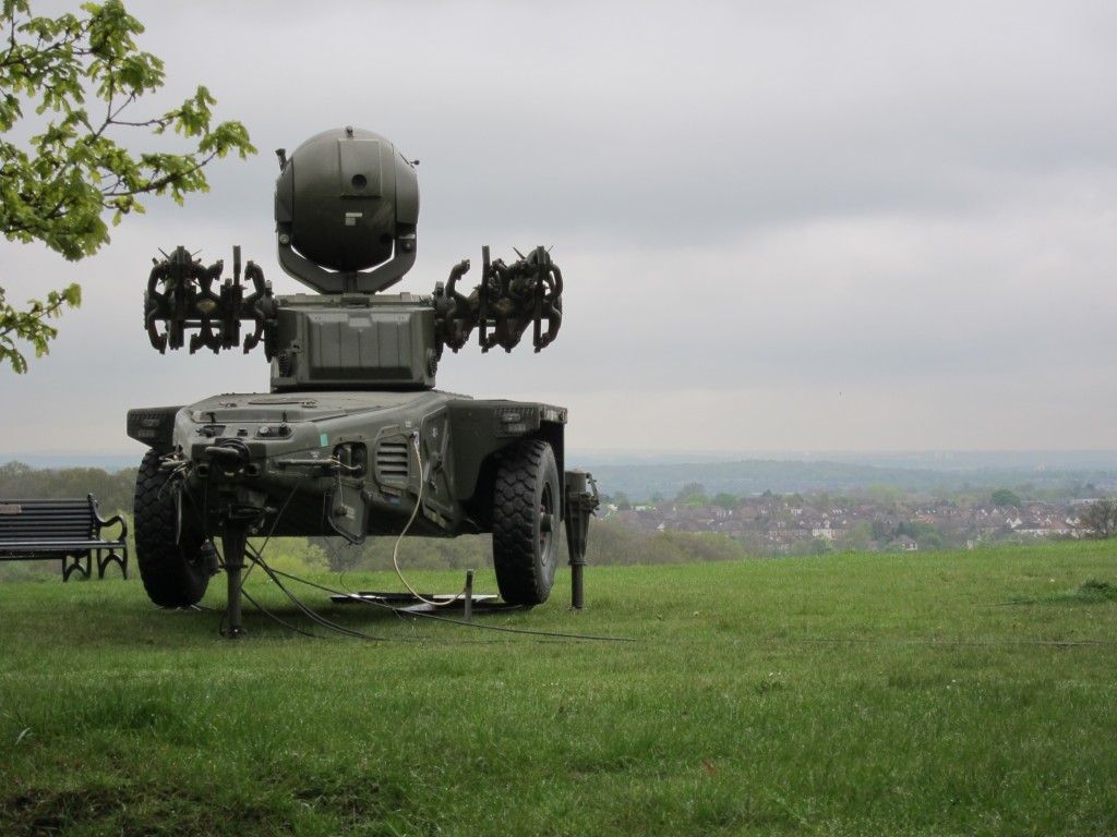 Rapier Missile Battery on Oxleas Meadows