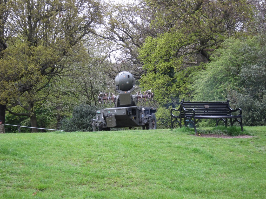 Rapier Missile Battery on Oxleas Meadows