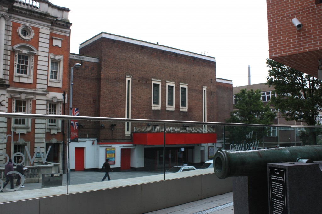 Woolwich Grand Theatre from the Woolwich Centre