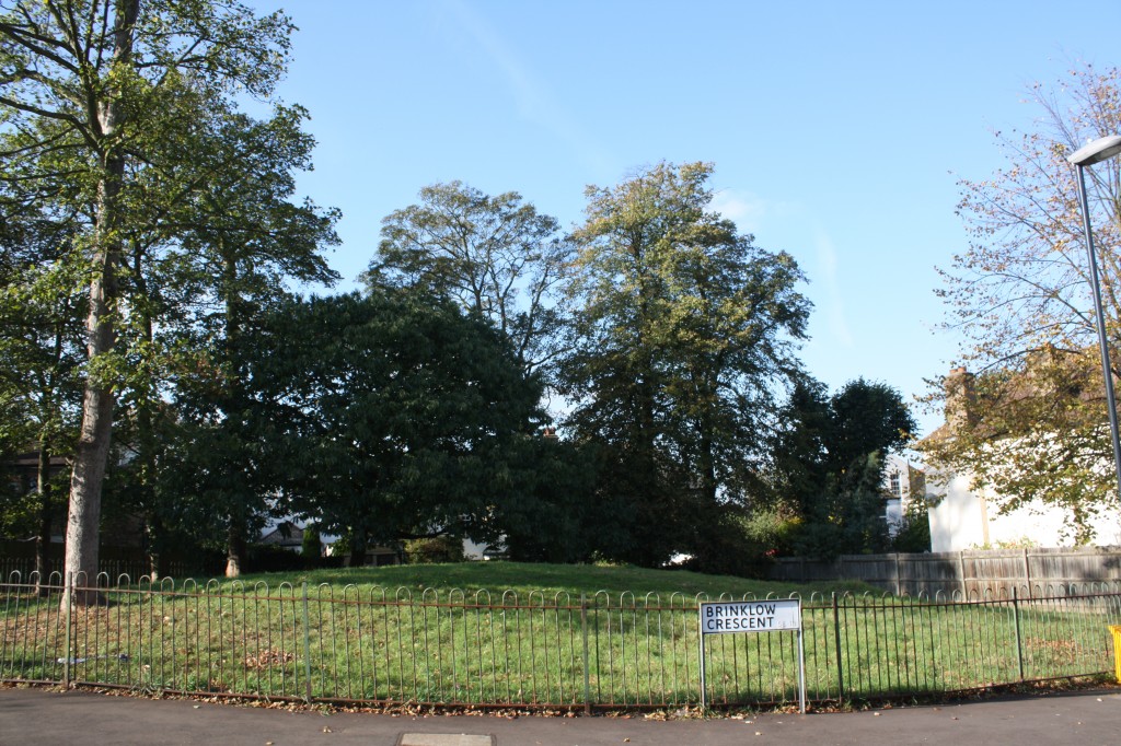 Bronze Age Barrow at junction of Shrewsbury Lane and Brinlow Crescent