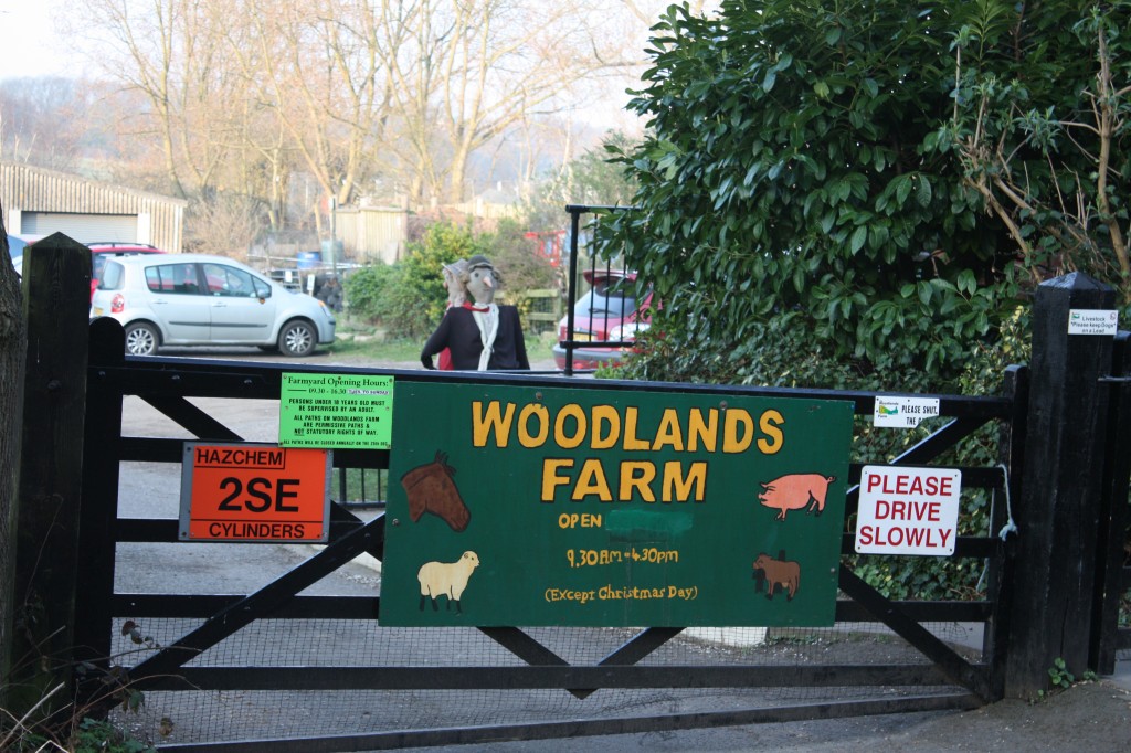 Woodlands Farm Front Gate