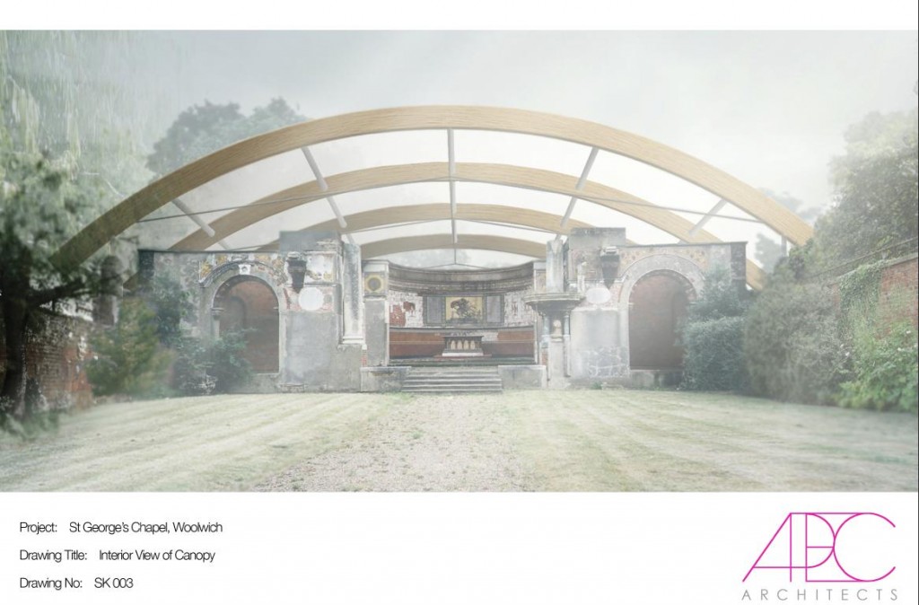 APEC Architects' vision of the new apse canopy