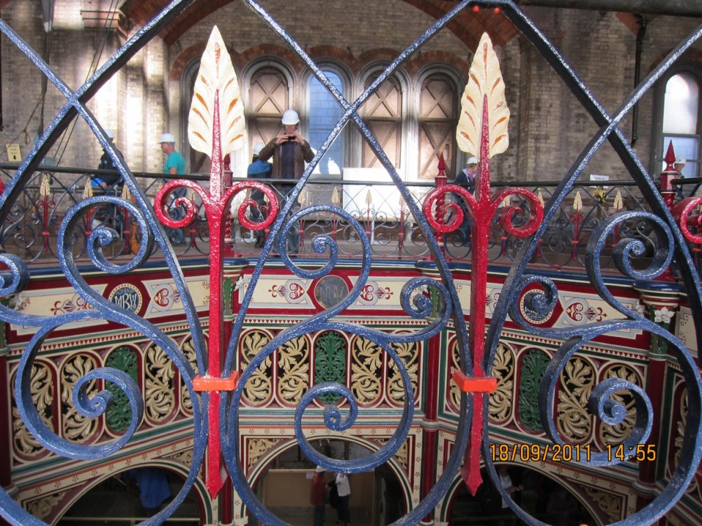 Decorative Ironwork in the Octagon at the Crossness Pumping Station