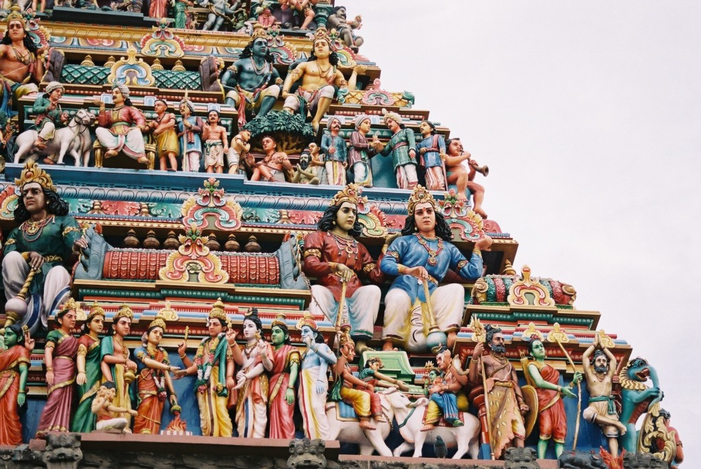 Detail of the Kapalishvara Temple, Chennai