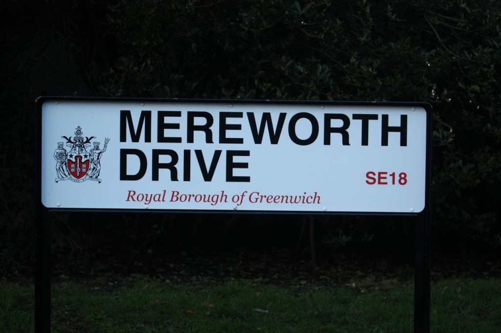 Royal Borough of Greenwich Street Sign