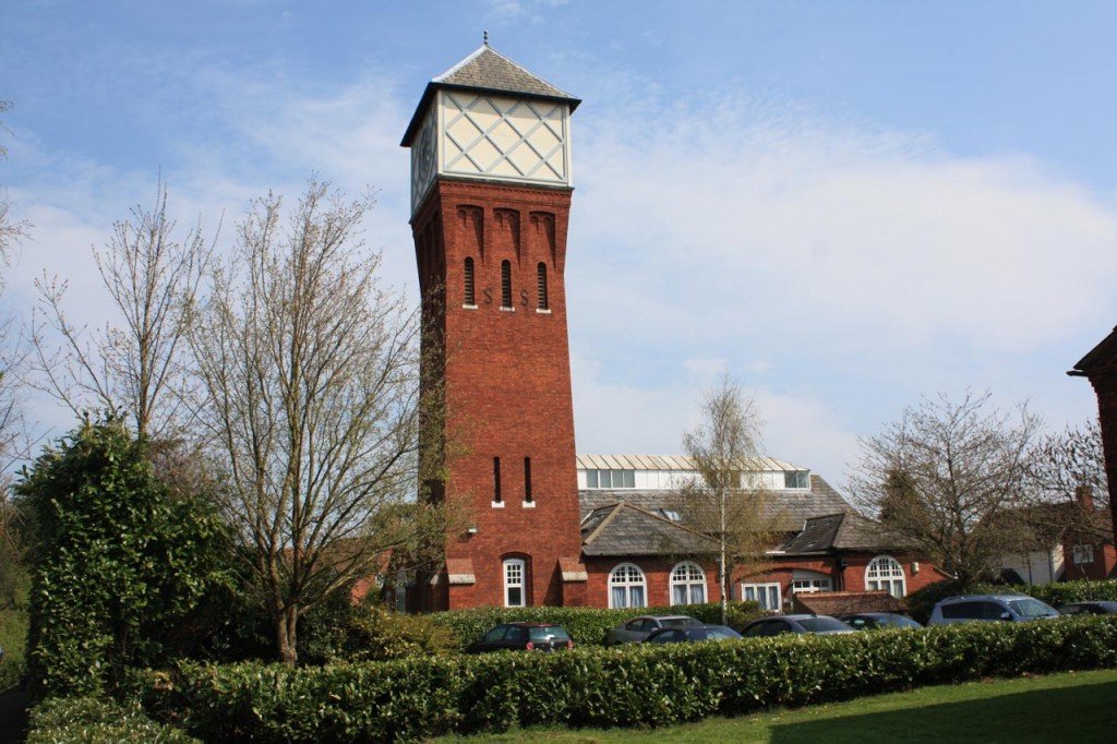 The water tower and swimming baths