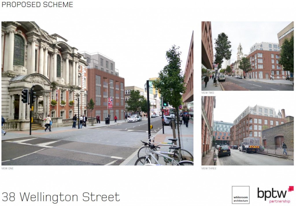 bptw partnership and whiteroom architecture Proposed Scheme for 38 Wellington Street