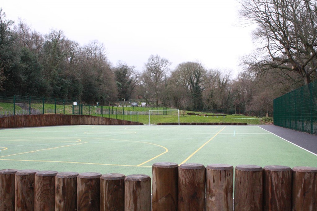 MUGA Court behind Christ Church School