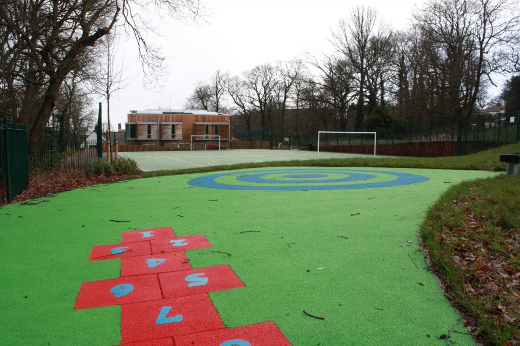 MUGA Court behind Christ Church School