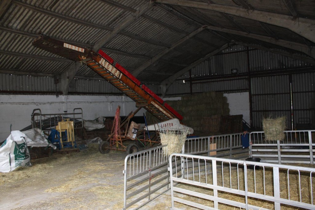 The barn where the barn dance will be held, as it is now