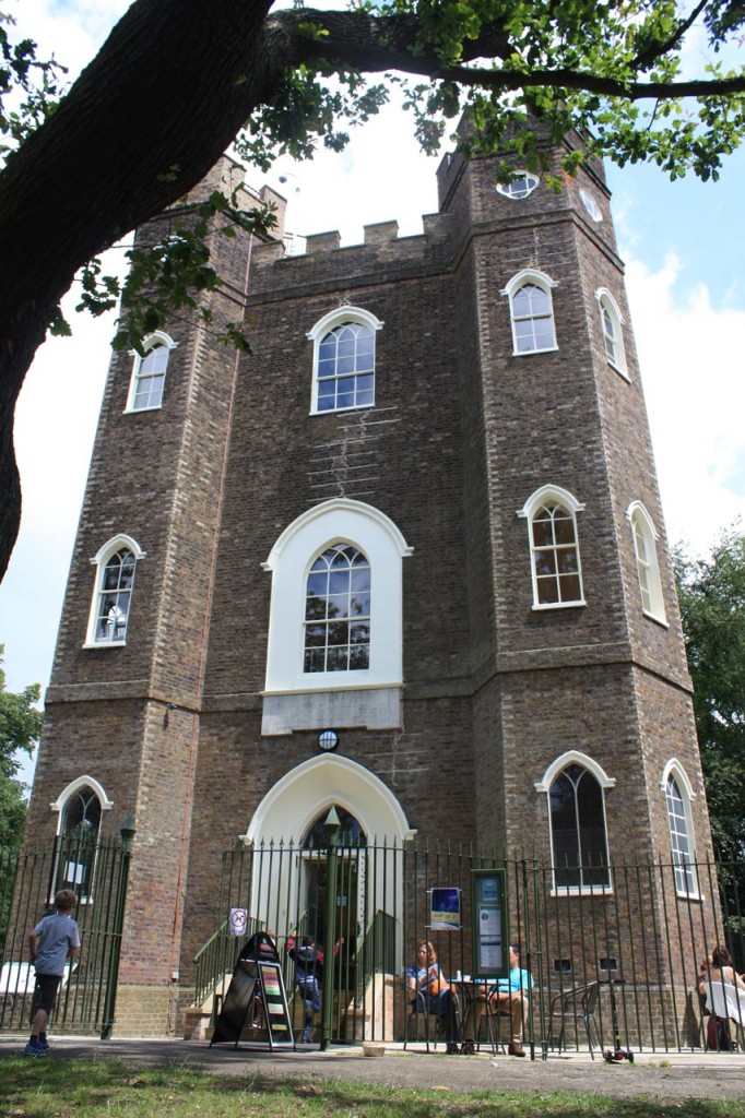 The restored Severndroog Castle