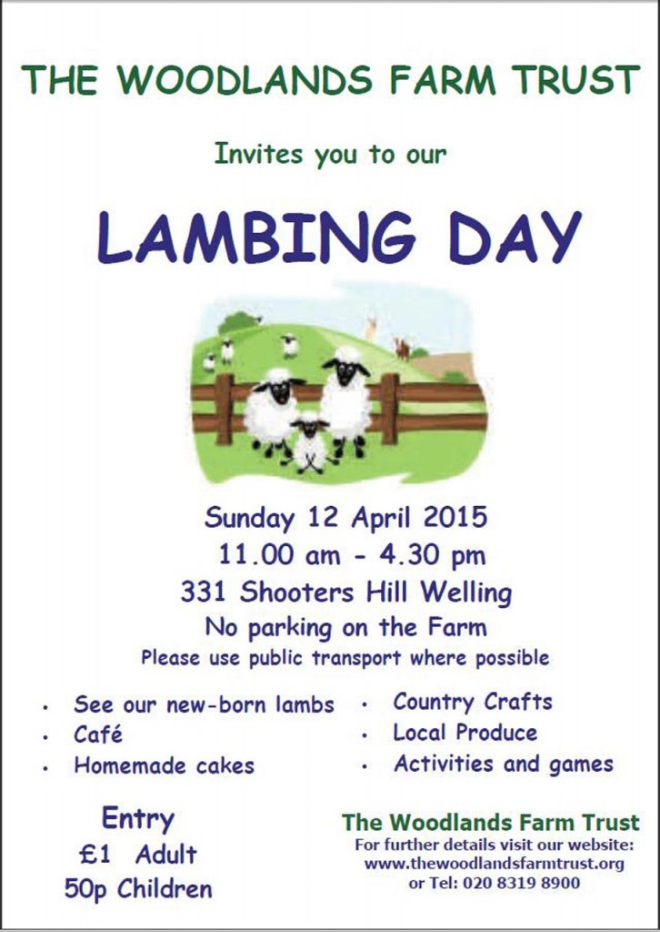 Lambing Day 2015 Poster