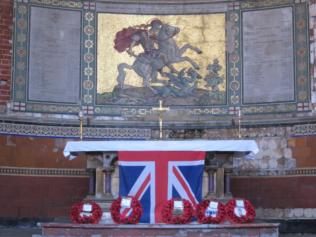 Remembrance Sunday, St George's Garrison Church Woolwich