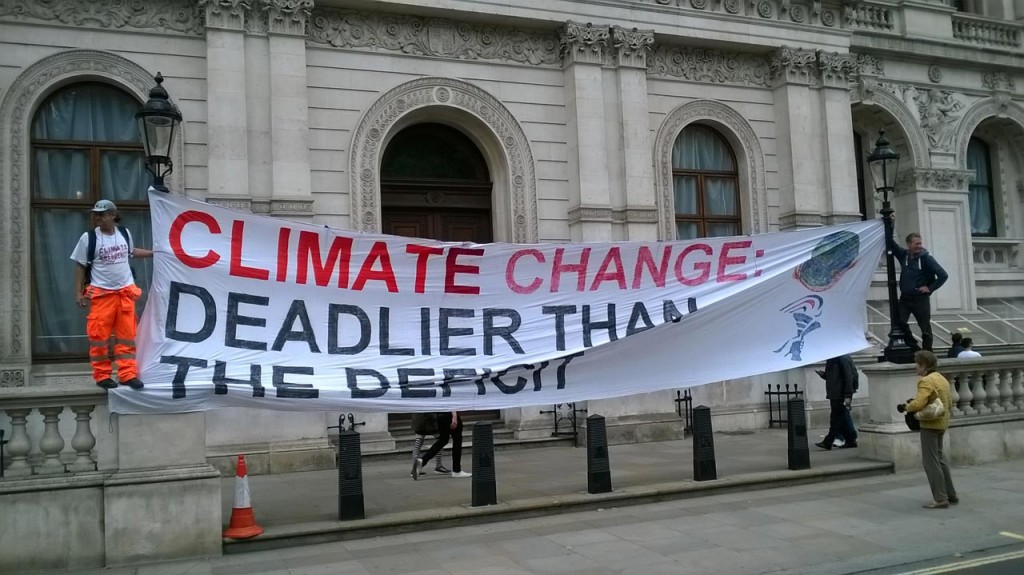 London climate change march 21st September 2014