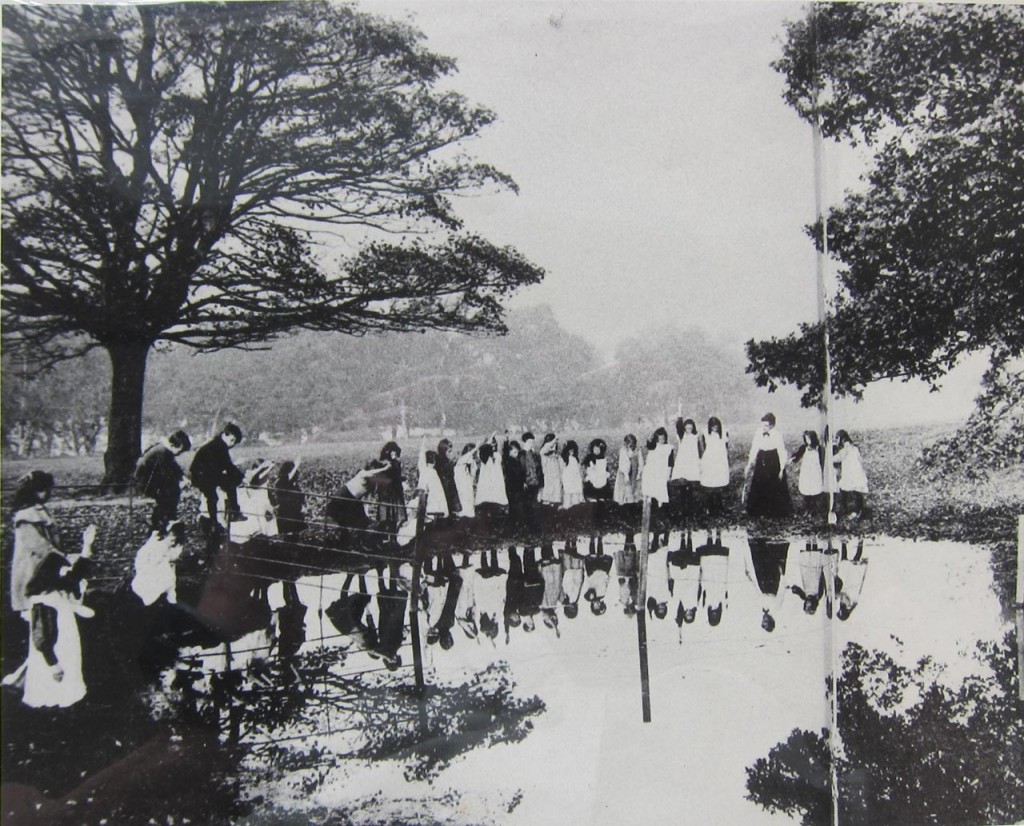 Nature studies at the Shooters Hill Open Air School, from the Greenwich Heritage Centre collection