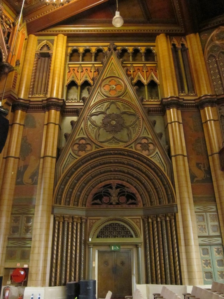 Detail of auditorium at Christ Faith Tabernacle Cathedral, formerly Woolwich Granada Cinema