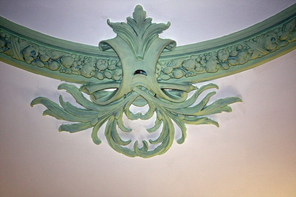 Detail of moulding at Shrewsbury House