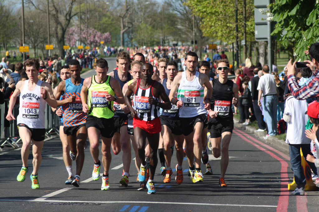 London Marathon 2014 at Ha Ha Road