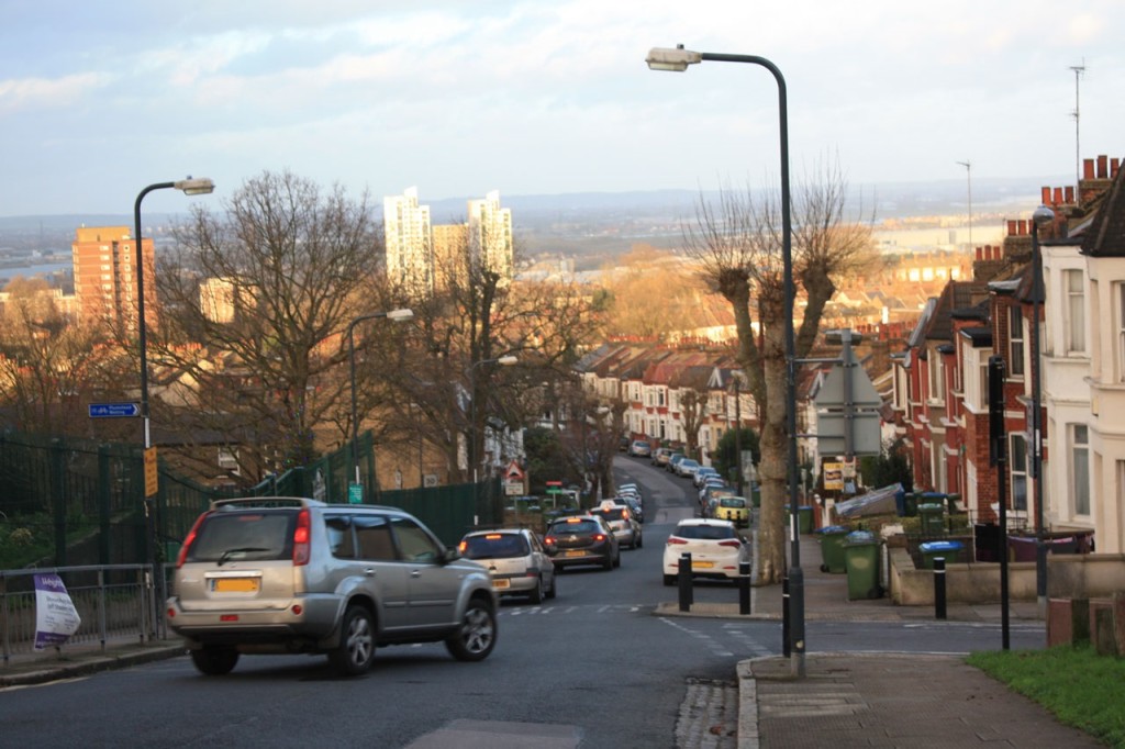 Traffic in Plum Lane