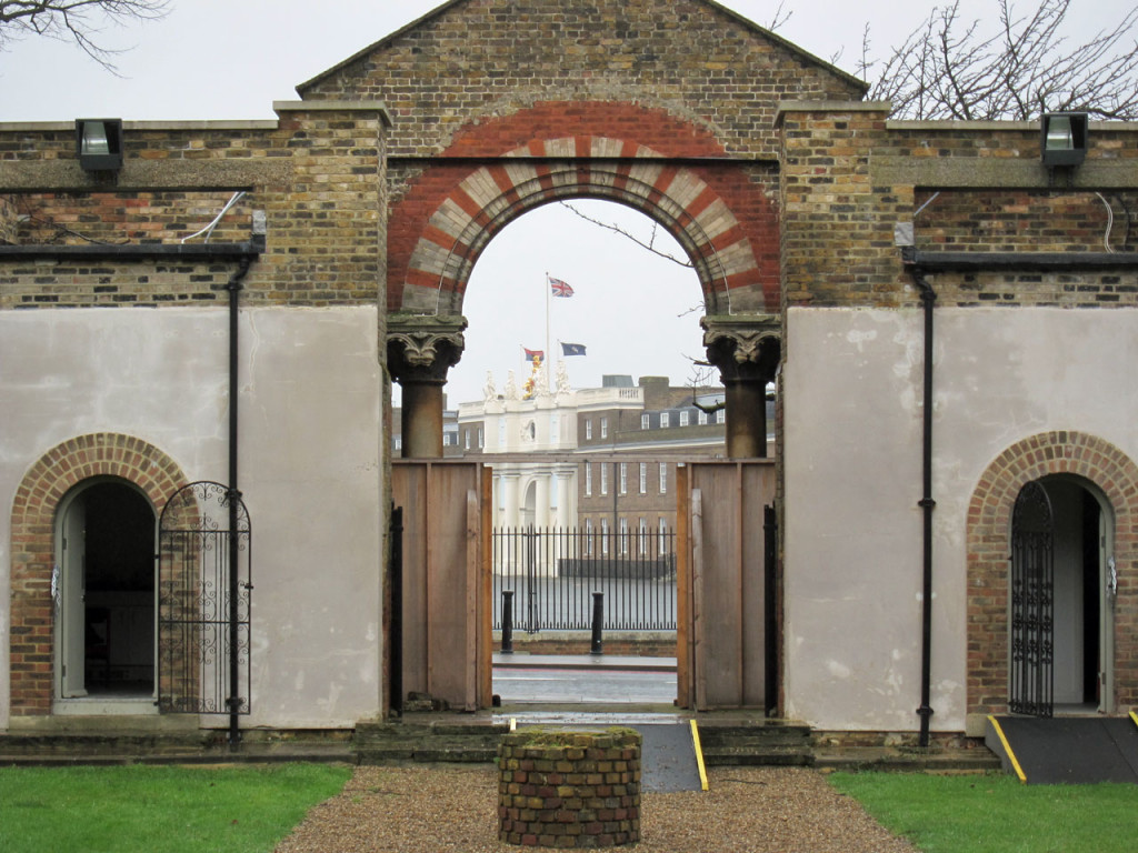 Royal Artillery Barracks seen from St George's Chapel