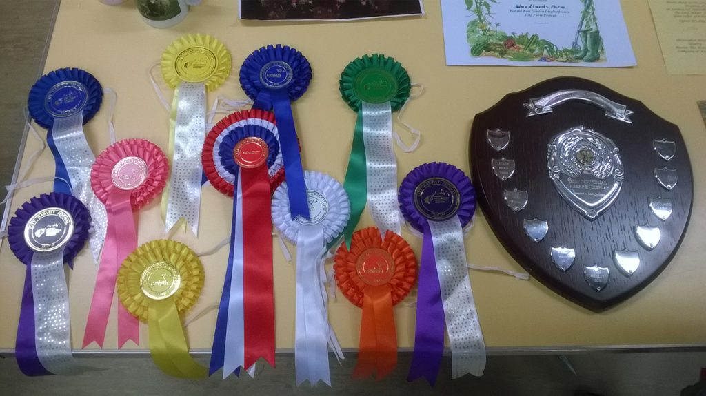 Some of the farm's awards this year