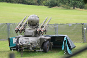 Rapier Missile Battery on Oxleas Meadow during 2012 Olympics