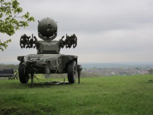 Rapier Missile Battery on Oxleas Meadow during 2012 Olympics