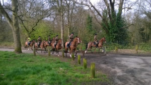 Horse riders on Eltham Common