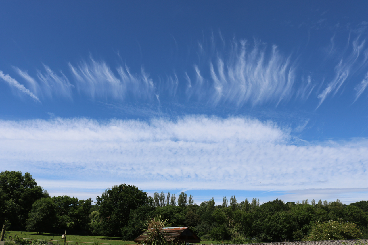 Clouds at Woodlands Farm's 2017 Summer Show