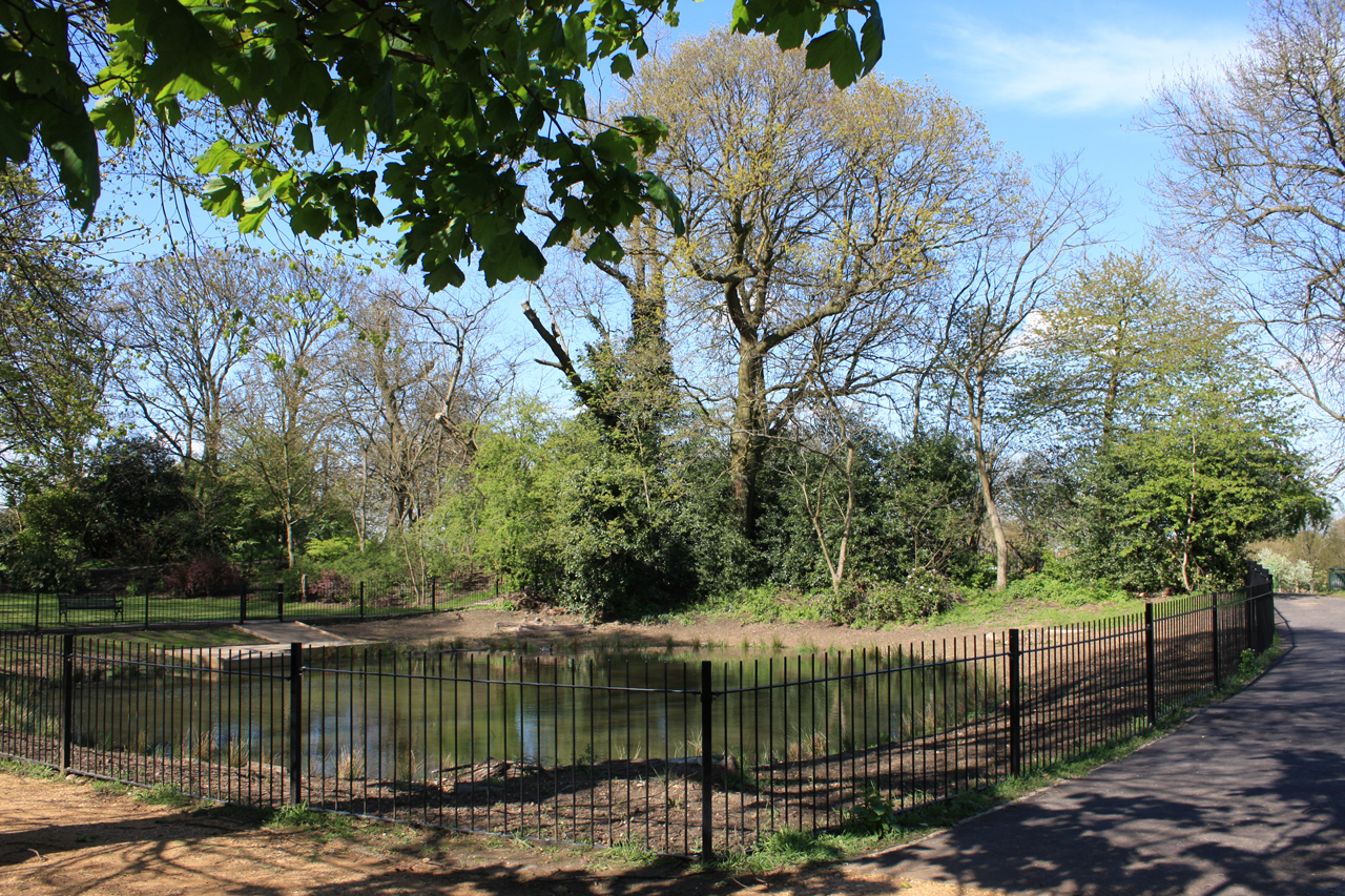 Eaglesfield-Park-Lilly-Pond-end-of-April-2012