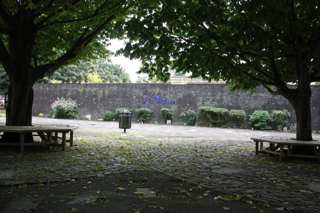 View of the Old Blue Cross Pet Cemetery